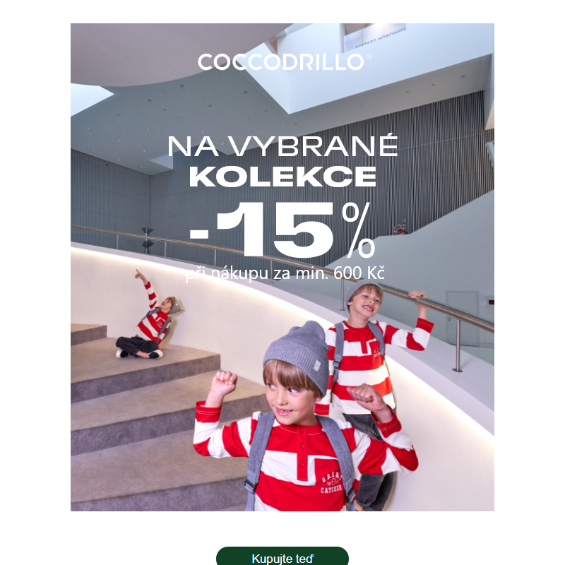 _ -15% na vybrané kolekce!