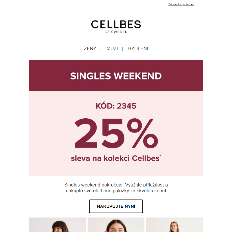 25% sleva na kolekci Cellbes - pro vs_echny nezadane_!