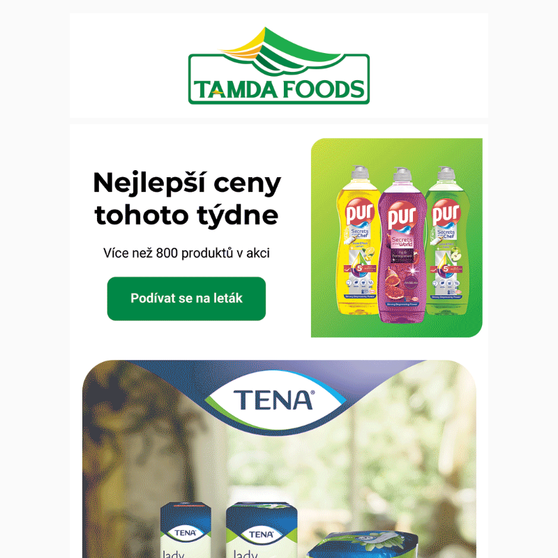 Tamda Foods - Týdenní trháky jsou tu! 18.09.-24.09.2024 _