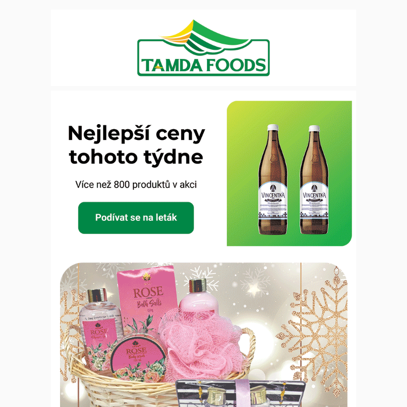 Tamda Foods - Vánoční zboží je tu! 06.11.-12.11.2024