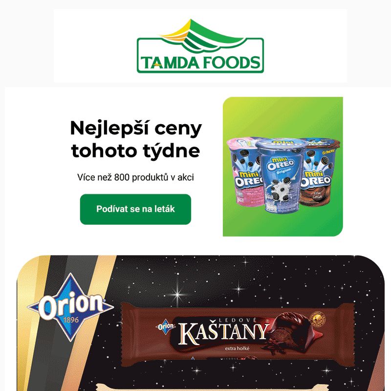 Velké slevy v Tamda Foods najdete od 26.02.2025 do 04.03.2025!