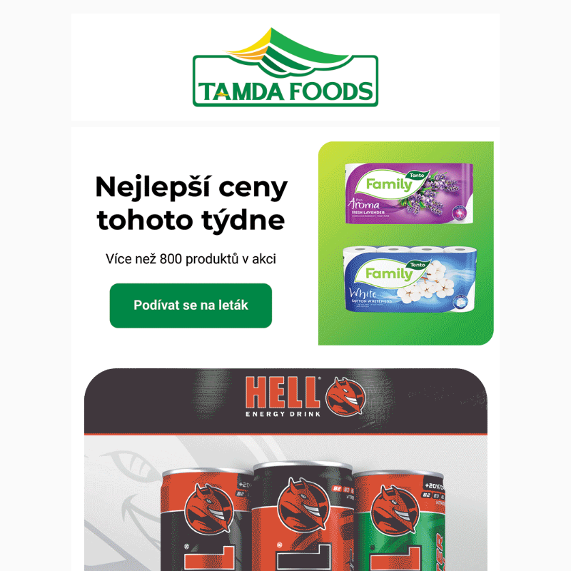 Tamda Foods - Podzimní trháky jsou tu! 09.10-15.10.2024