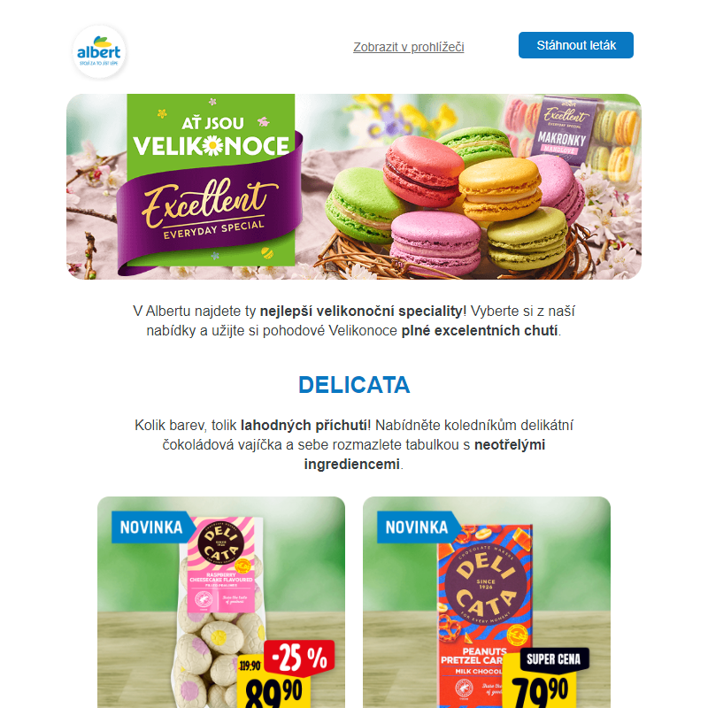 Velikonoce plné excelentních chutí!