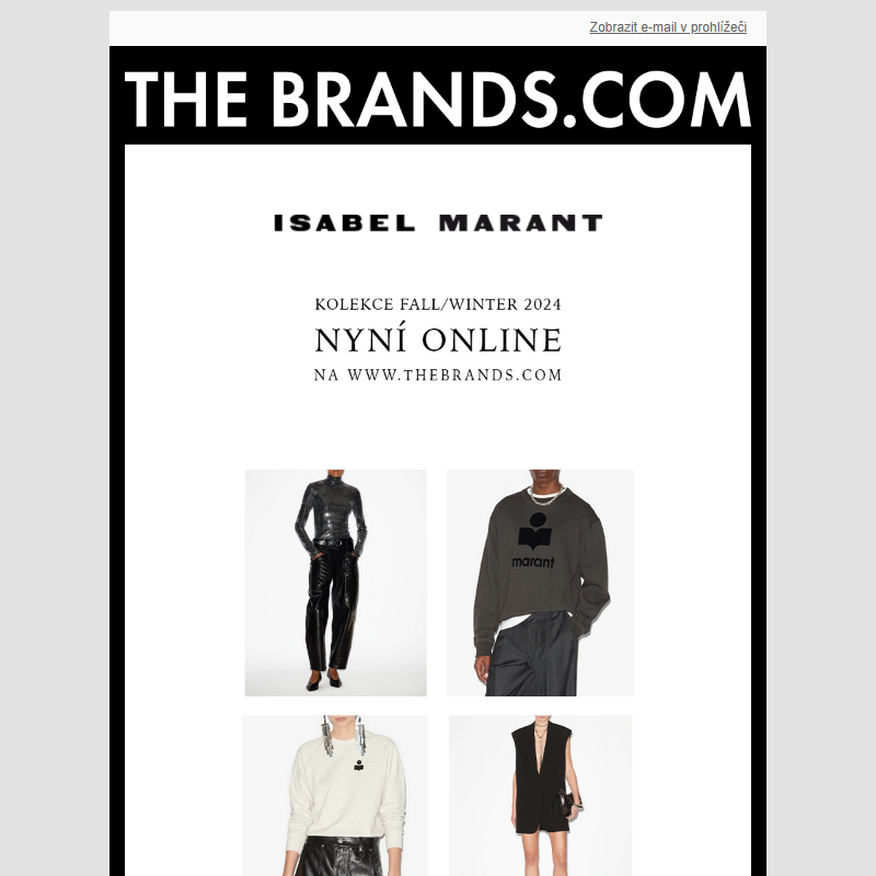 ISABEL MARANT | Kolekce FW24 nyní ONLINE