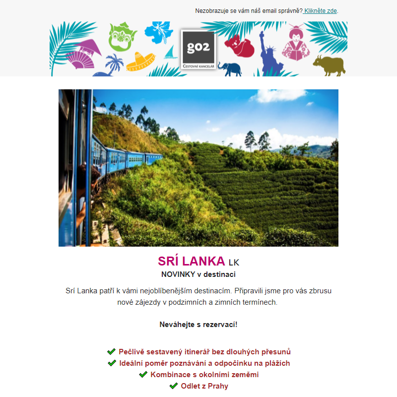 Srí Lanka __ Zbrusu nové zájezdy