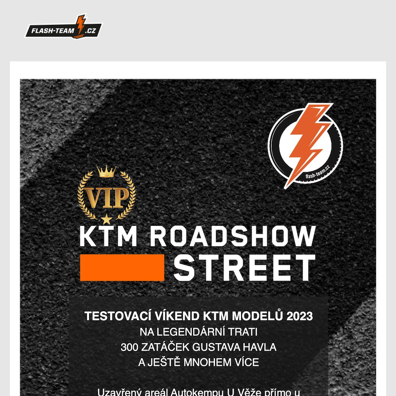KTM Roadshow 2023 Test Weekend VIP