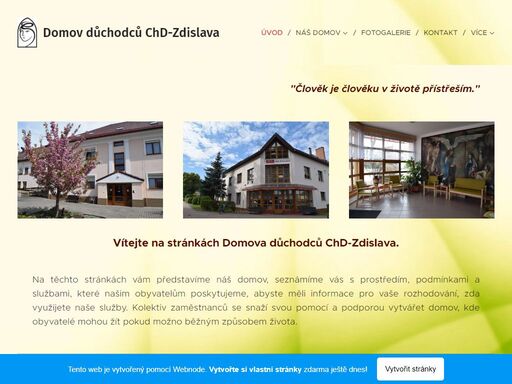člověk je člověku v životě přístřeším.