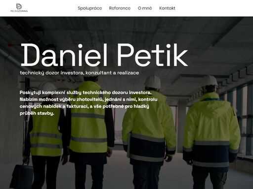 ?jsem nezávislý technický dozor, který vás provede stavbou vašeho rodinného domu. mým cílem je technicky správně provedené dílo, které se stane vašim domovem a kvalitní investicí. 

daniel petik, pd dozoring