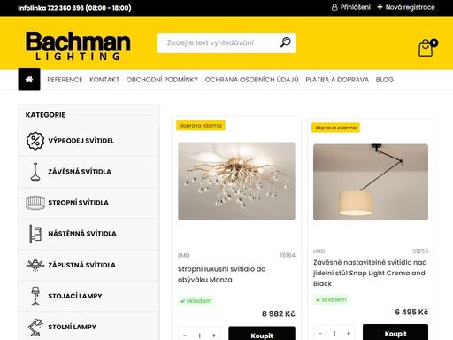 svítidla, osvětlení a lampy pro váš dokonalý prostor. kvalitní interiérová a venkovní svítidla se zárukou 10 let.
