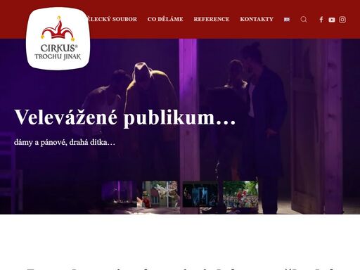 jsme kreativní, artistická a umělecká společnost. tvoříme originální programy pro širokou veřejnost v oblastech nového cirkusu a pouličního divadla.