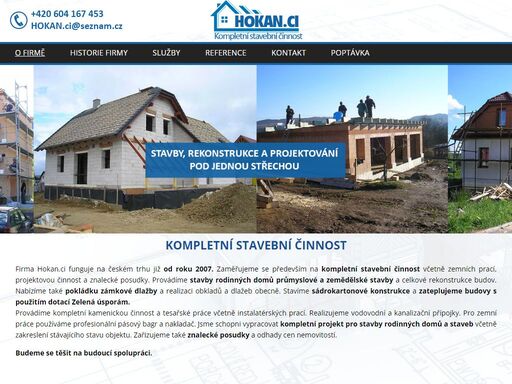 výstavba rodinných domů na klíč. provádění rekonstrukcí objektů, zateplení fasád, zemních prací, inženýrských sítí a průmyslových staveb. stavíme také stáje, sklady, hnojiště. vypracování projektové dokumentace, znalecké posudky.