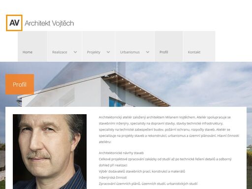 architekt milan vojtěch, sezemice