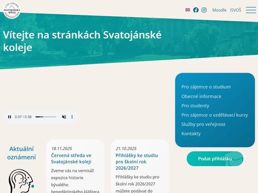 nabízí studium předškolní a mimoškolní pedagogika. vzdělává pedagogy a pořádá kurzy asistent pedagoga, chůva a jiné kurzy.