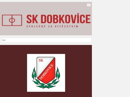 oficiální webové stránky fotbalového klubu sk dobkovice z.s.