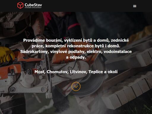 od realizace kompletních projektů až po dílčí stavební práce. 