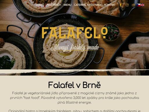falafel v brně ? vegetariánské bistro přináší izraelskou recepturu čerstvých kuliček falafelu, domácí hummus a čerstvě pečený pita chléb.