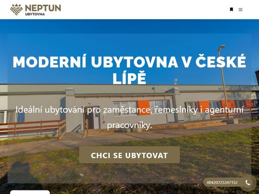 ubytovna neptun v české lípě – cenově dostupné, pohodlné a čisté ubytování v klidné části města česká lípa. ideální pro krátkodobý i dlouhodobý pobyt.