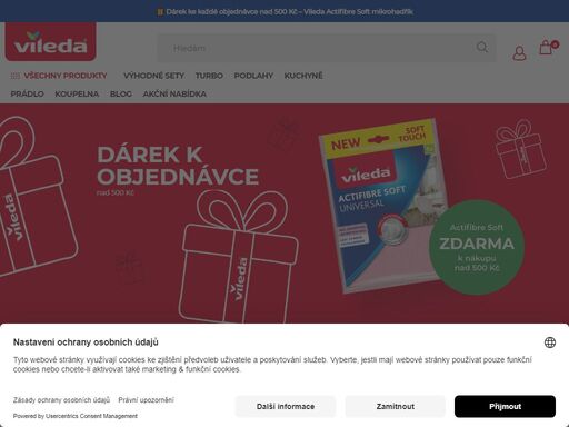 vileda je přední značkou potřeb pro domácnost. produkty vileda vynikají inovativností, promyšleností pro snadný úklid, kvalitou a dlouhou životností.
