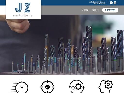 jsme rodinná nástrojárna. používáme nové technologické postupy pro výrobu přesných dílů.