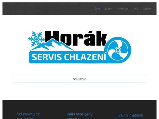 servis chlazení, vzduchotechniky, dveřních clon