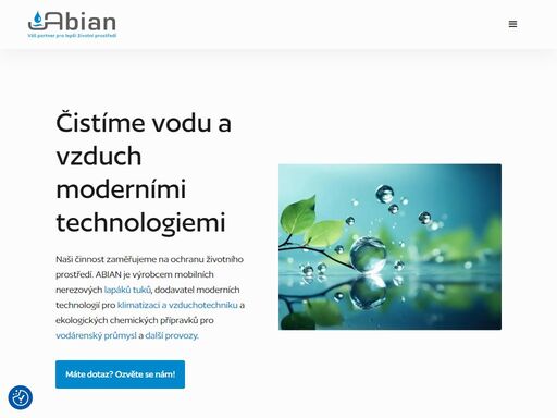 mobilní lapač tuků, lapák tuků, lapák olejů, mobilap, odlučovač tuků, separace tuků, separátor oleje, nerezový lapák, odlučovač pod dřez, abian, brno, čištění potrubí, čištění nádrží, čištění vodojemů, ekologie, abian je výrobcem mobilních nerezových lapáků tuků, dodavatel klimatizací a vzduchotechniky a ekologických chemických přípravků pro vodárenský průmysl.