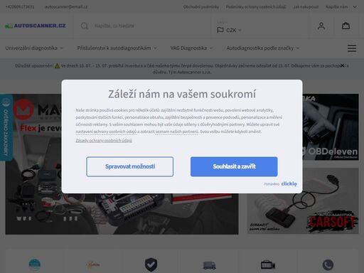 profesionální autodiagnostika  ?  široký výběr, ověřená kvalita ? a rychlé dodání. objednejte na autoscanner.cz a diagnostikujte jako profesionál