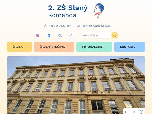 základní škola slaný, komenského náměstí 618, okres kladno