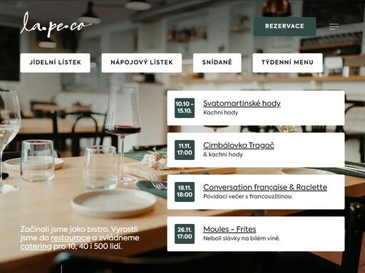 začínali jsme jako bistro. vyrostli jsme do restaurace a zvládneme catering pro 10, 40 i 500 lidí. belgická restaurace v ostravě.