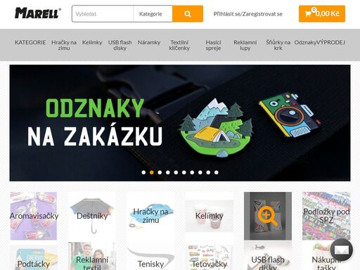 reklamní předměty s online potiskem za nejlepší ceny