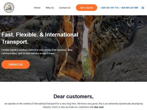 we operate on the market of international transport for a very long time. we know very good, this is an extremely dynamically developing industry, which is why we treat our customers with due care. our small and flexible logistics company offers individual solution.