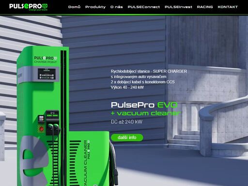 pulseplus s.r.o. je česká firma, která  vývíjí a výrábí autonabíječky pro elektromobily a hybridy. jejich produkty zahrnují řadu ac a dc dobíječů, včetně vlastního software pulseconnect pro správu a obsluhu těchto stanic.