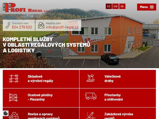 dodáváme regálové systémy na míru do firmy i domácnosti. regály také odborně instalujeme. praxi v oboru máme již 25 let. prohlédněte si naše webové stránky.