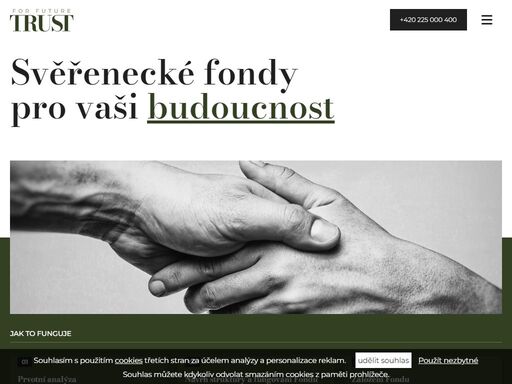 trust for future, s.r.o. je společností, která poskytuje svým klientům komplexní služby v oblasti svěřenských a nadačních fondů. 