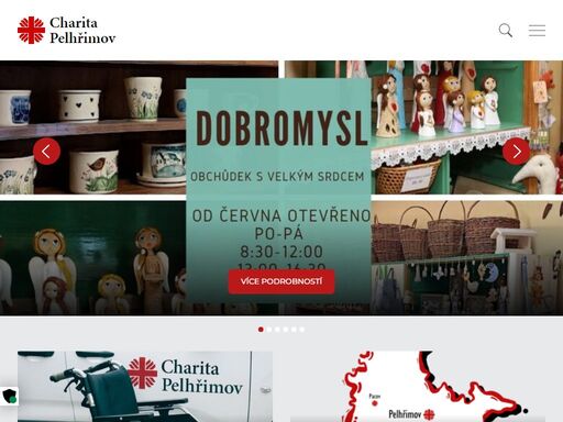charita pelhřimov pomáhá lidem, aby mohli žít důstojně a spokojeně ve svém přirozeném prostředí, aby na své problémy nebyli sami, dokázali řešit i obtížné životní situace a jejich život byl jednodušší.