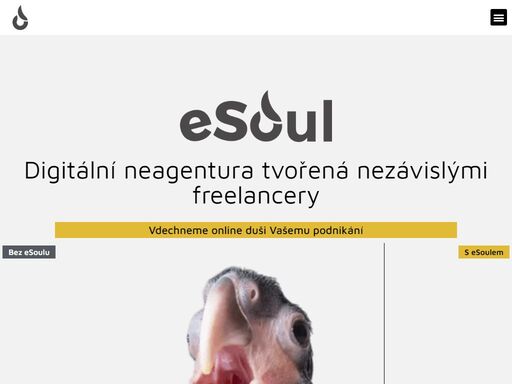 esoul vdechne online duši vašemu podnikání. zabýváme tvorbou webů, online marketingem, natáčením videí, grafikou, seo optimalizací a copywritingem.
