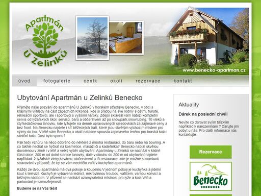 ubytování apartmán benecko, levné ubytování na benecku kousek od sjezdovky., levné ubytování v apartmánu na benecku kousek od sjezdovky.