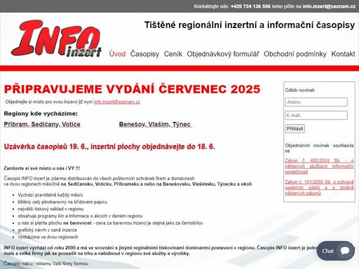inzerce, reklama, grafika, bannery, vizitky,bystřice,  benešov, sedlčany, vlašim, votice, týnec, praha