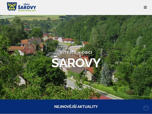 obec šarovy se rozkládá na svazích výběžků vizovických vrchů v údolí potoka březnice, asi 12 km jižně od zlína