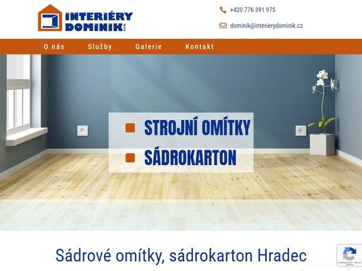 firma tomáše dominika z hradce králové zajistí montáže sádrokartonu, sádrové omítky, rekonstrukce bytů a domů, malby a nátěry. přečtěte si více.