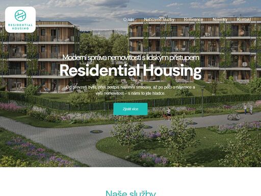 správa nemovitostí od převzetí až po nájemníka. efektivní servis, profesionální přístup. residential housing s.r.o.