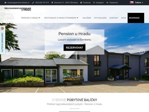 pension u hradu