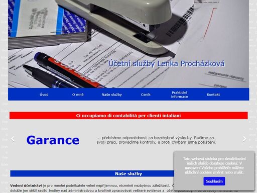 vedení účetnictví v jihlavě, havlíčkově brodě, humpolci a v praze. nabízíme vedení účetnicví též italsky mluvícím osobám, podnikajícím na území čr