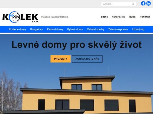 projekty pozemních staveb na klíč - novostavby a rekonstrukce pro rodinné, bytové i pasivní domy. nezávazná schůzka zdarma! ? 