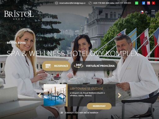 léčebný a hotelový komplex bristol group poskytuje tu nejvyšší úroveň léčení, založenou na spojení tradiční karlovarské lázeňské léčby s moderními trendy balneologie.