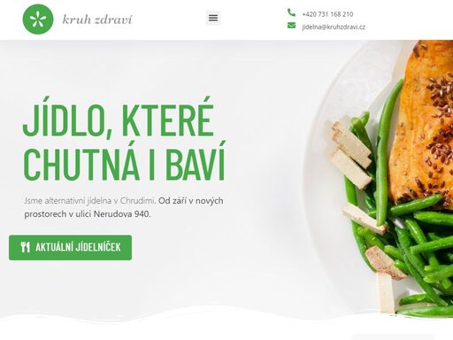 naše jídla připravujeme z čerstvých surovin a vaříme bez chemických přísad. nabízíme hlavní jídla, polévky, saláty, celozrnné pečivo a moučníky.