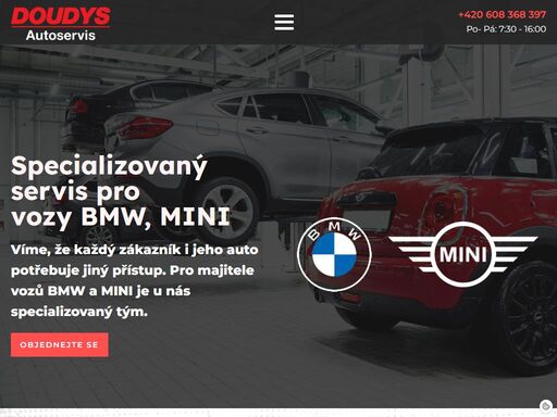 víme, že každý zákazník i jeho auto potřebuje jiný přístup. pro majitele vozů bmw a mini je u nás specializovaný tým.