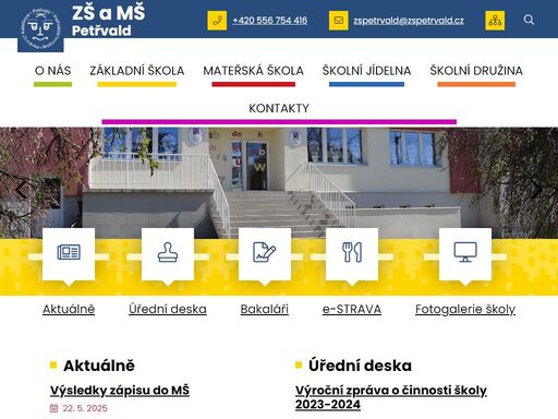 zš a mš petřvald