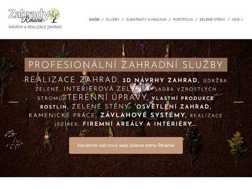 navrhujeme a realizujeme zahrady. naše řemeslo nás baví a jde to za námi vidět.