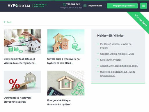 srovnání hypoték zdarma s možností konzultace s hypotečním specialistou. nabízíme zvýhodněné úrokové sazby, které nenajdete přímo u banky.