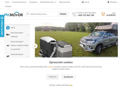 eshop, montáž a servis nezávislých topení webasto , eberspächer a planar do automobilů a strojů. autoklimatizace a autolednice na e-shopu nejlevněji.